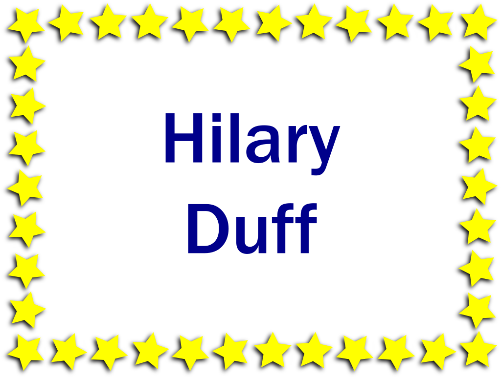 Hilary Duff ilustran obrzek
